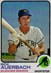 1973 Topps Baseball Cards      427     Rick Auerbach